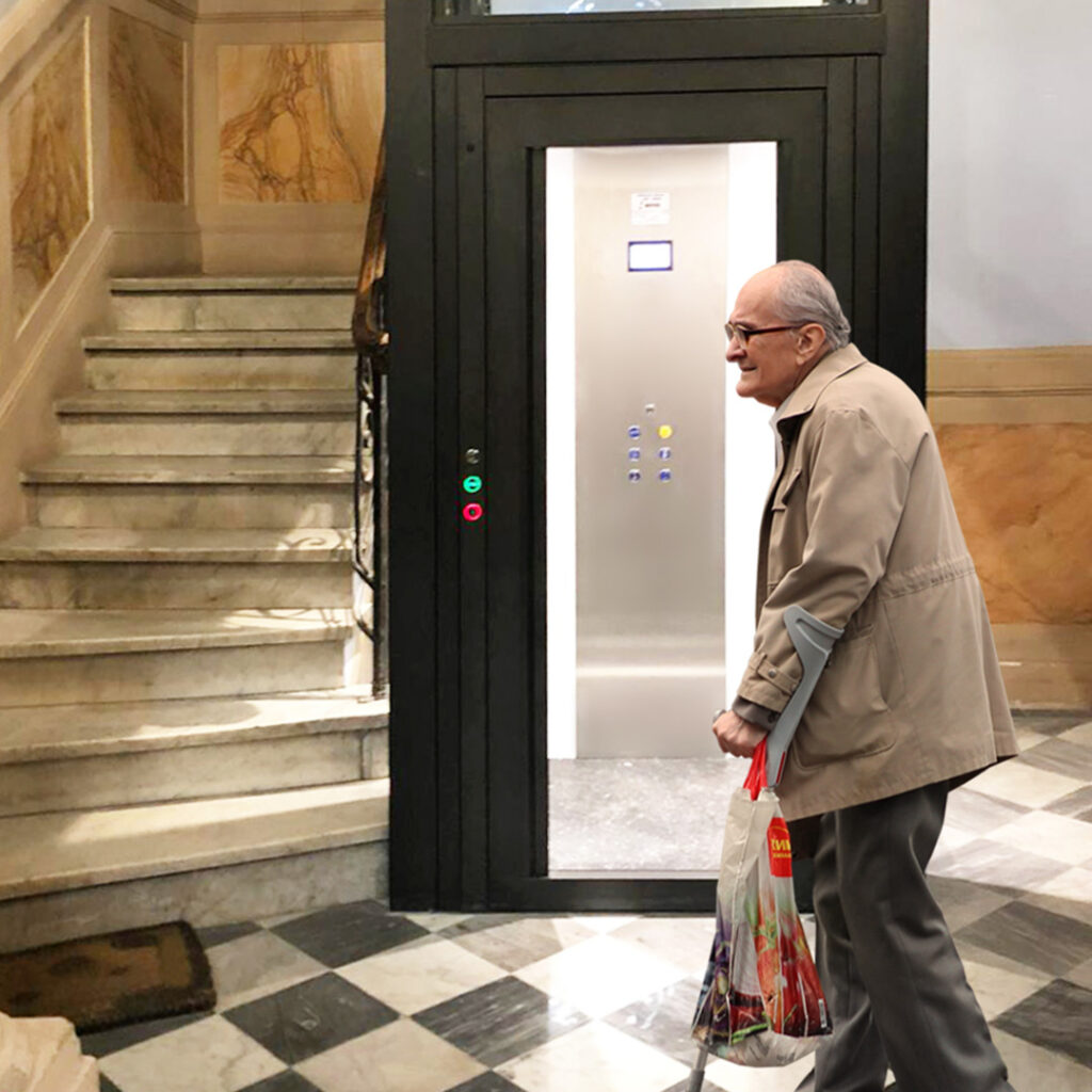 Small lifts for elderly Suite by NOVA Elevators