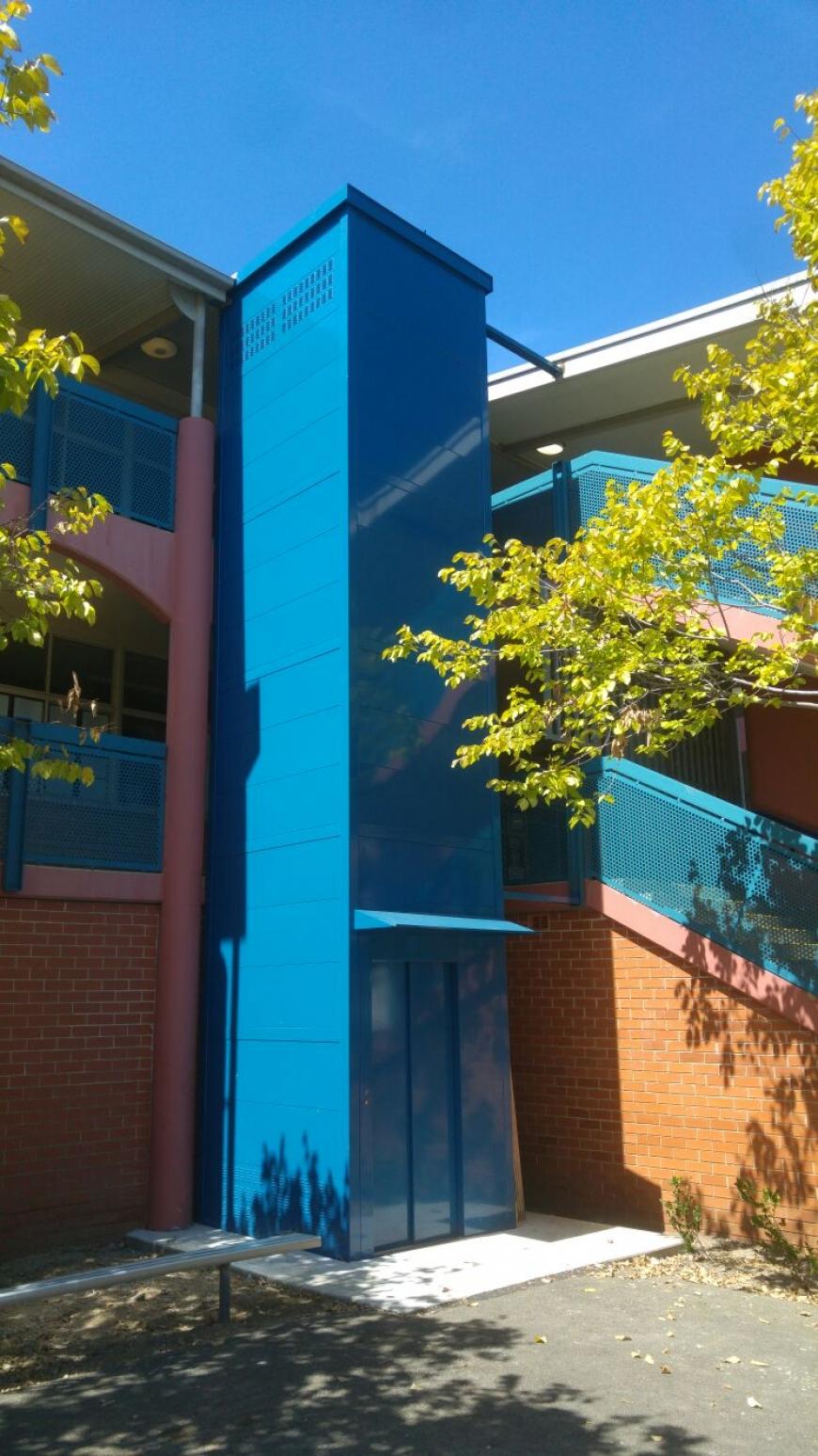Ascensore esterno - college in Australia - Nova Elevators